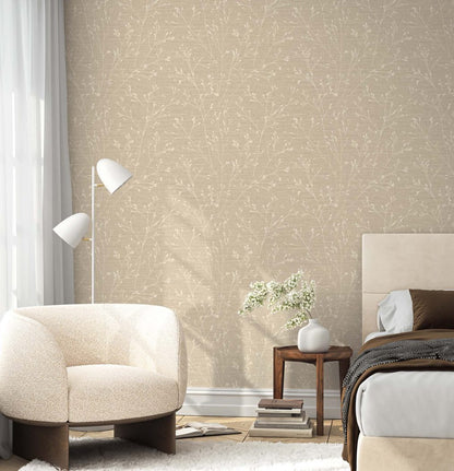 Today Interiors Fibers and Threads – TH90300 – Vinyl- 68.58cm x 8.2m- Whole Roll