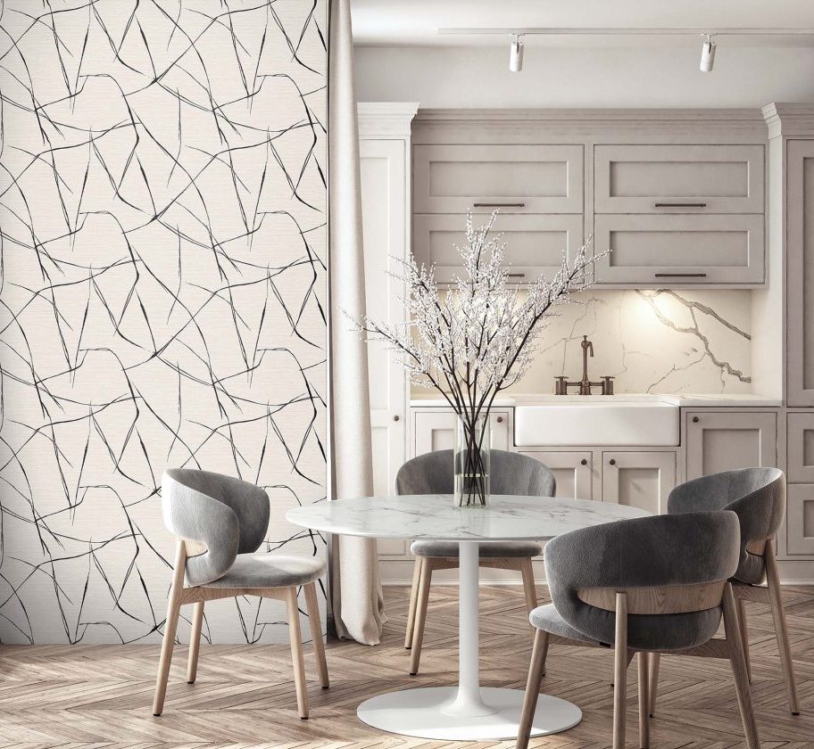 Today Interiors Fibers and Threads – TH91902 – Vinyl- 68.58cm x 8.2m- Whole Roll