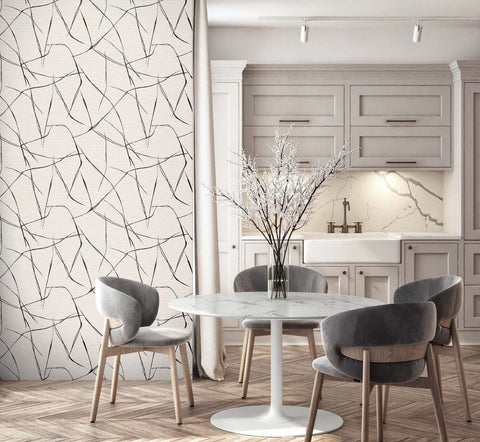 Today Interiors Fibers and Threads –TH91906 – Vinyl- 68.58cm x 8.2m- Whole Roll