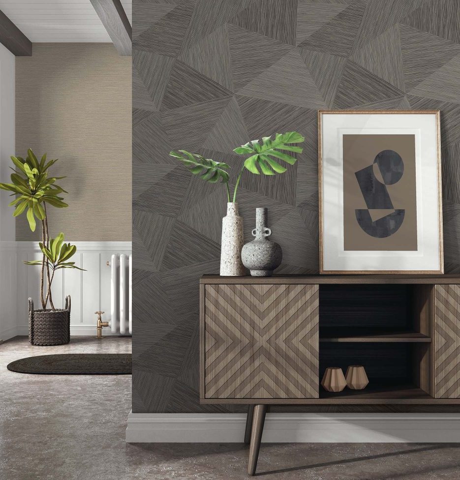 Today Interiors – Fibers and Threads – TH92504– Vinyl- 68.58cm x 8.2m- Whole Roll