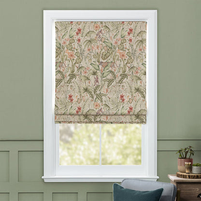 Voyage Maison Tropical Utopia Printed Cotton Fabric Green