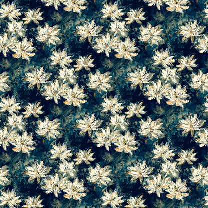 Fibre Naturelle Waterlily Navy