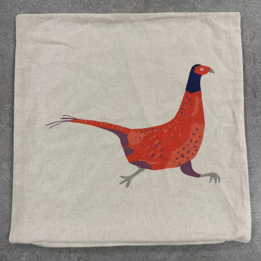10x Pheasant Cushion Covers 40x40cm