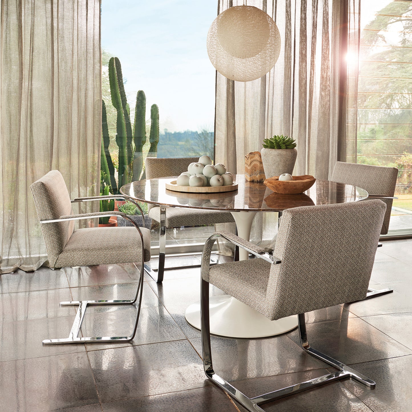 Zinc Textiles Sol Silver Grey