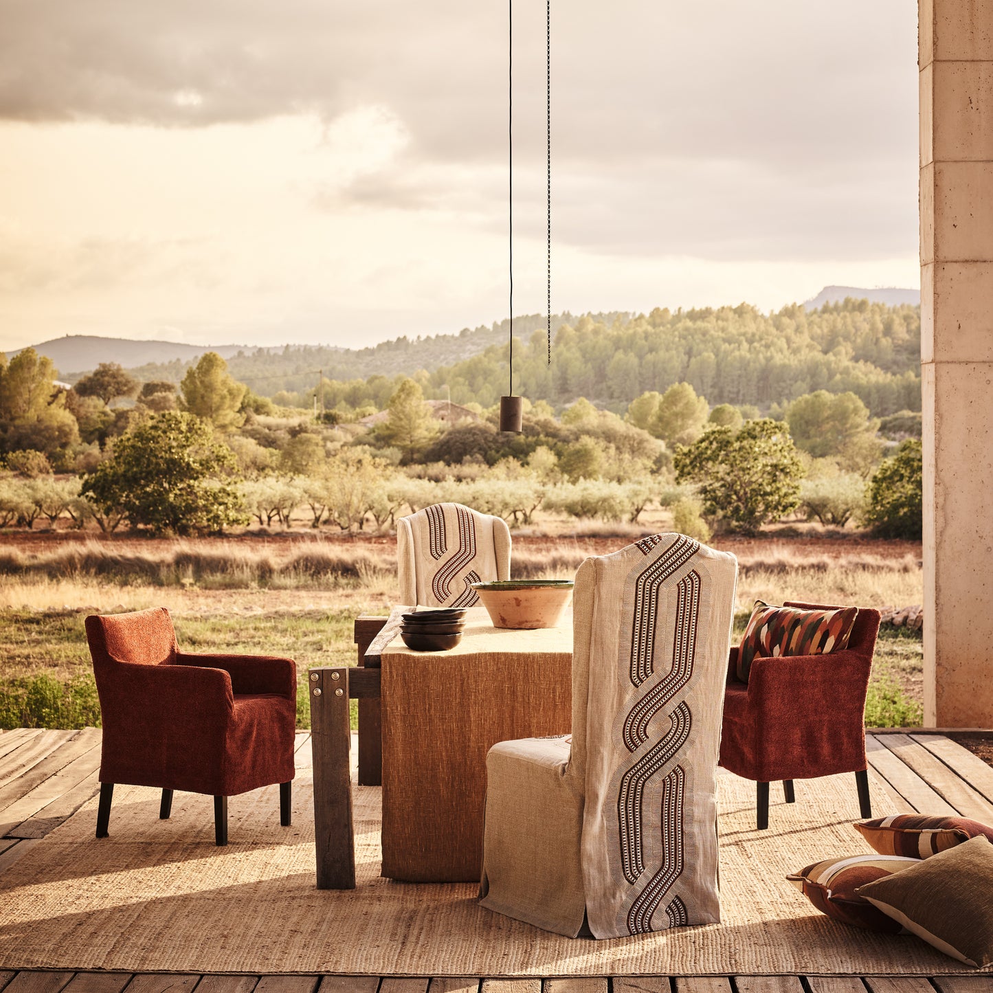 Zinc Textile Ludo Autumn