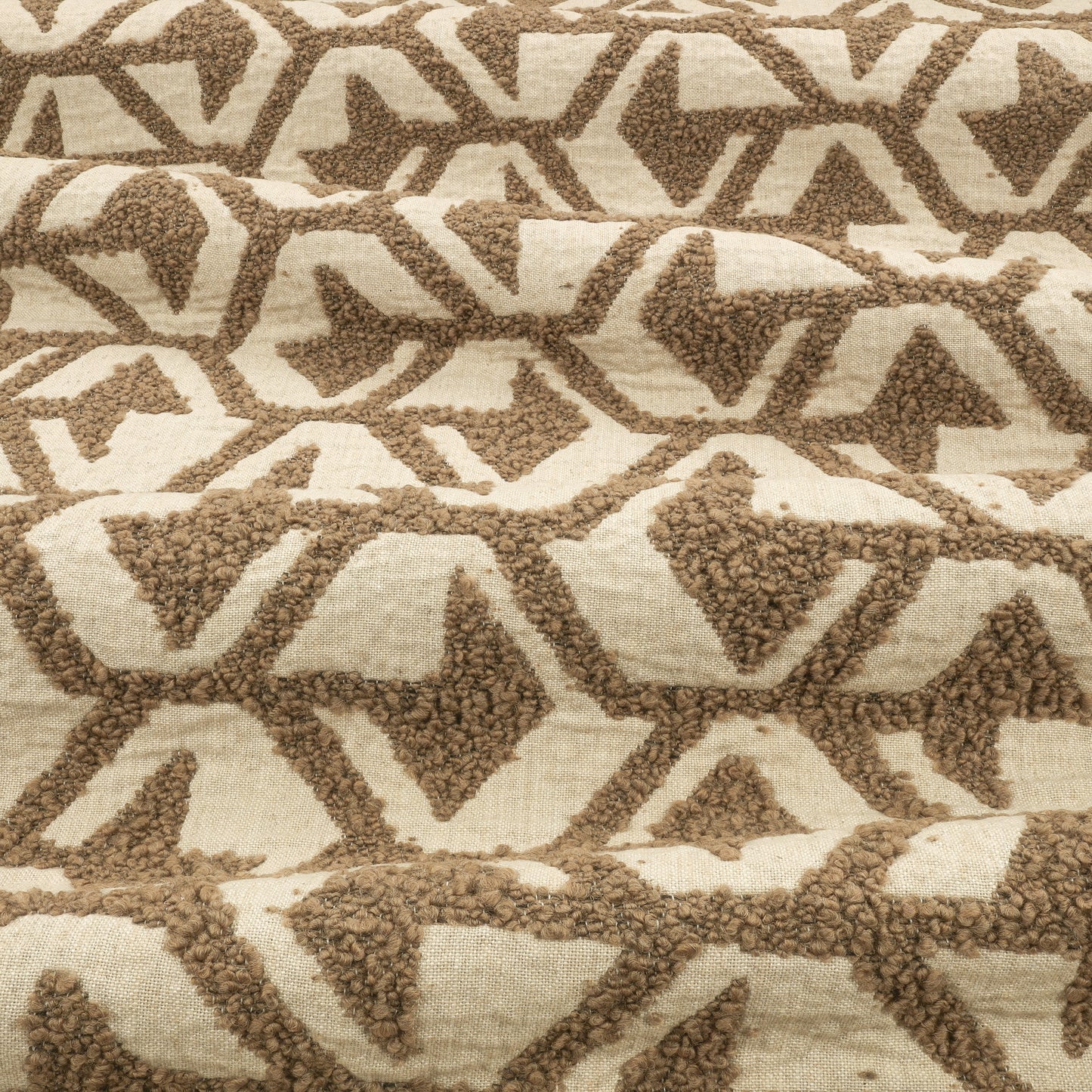 Zinc Textile Hex Basket