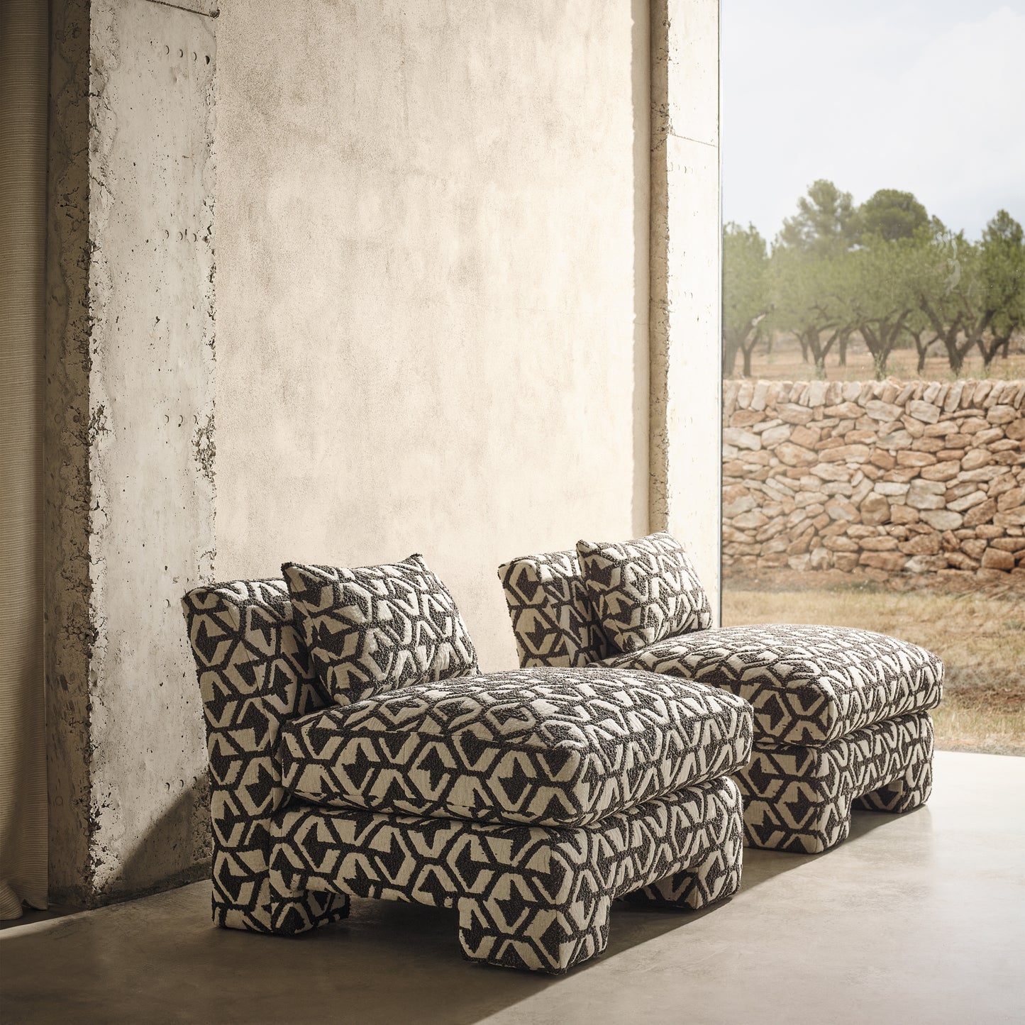 Zinc Textile Hex Carbon