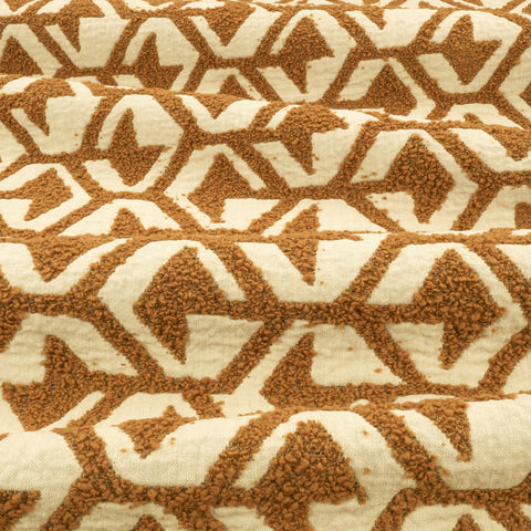Zinc Textile Hex Tan