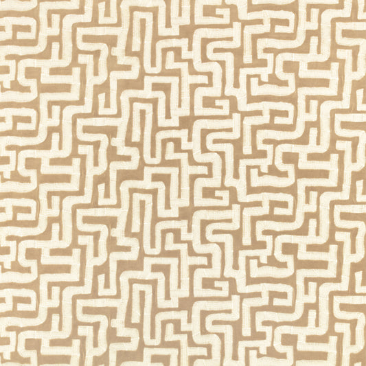 Zinc Textile Labyrinth Taupe
