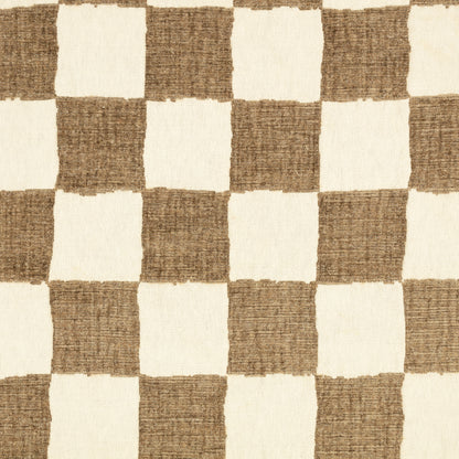 Zinc Textile Checkmate Tobacco
