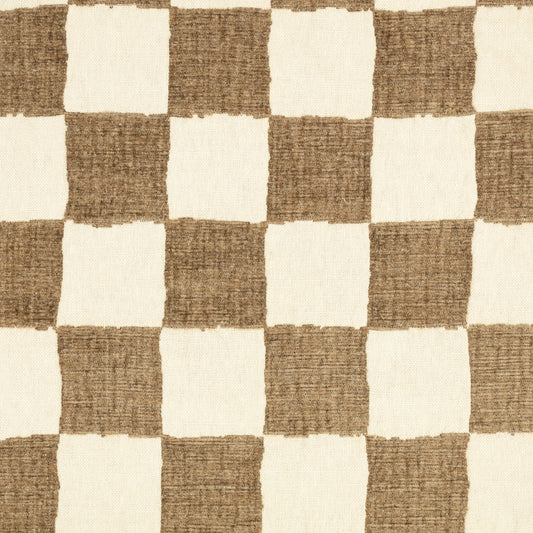 Zinc Textile Checkmate Tobacco