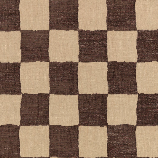 Zinc Textile Checkmate Eggplant