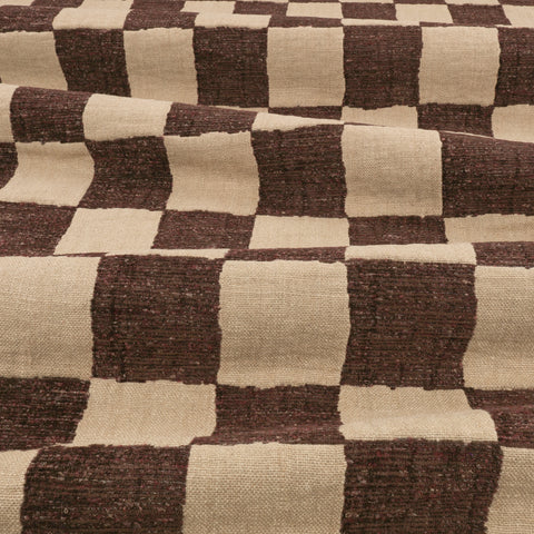 Zinc Textile Checkmate Eggplant