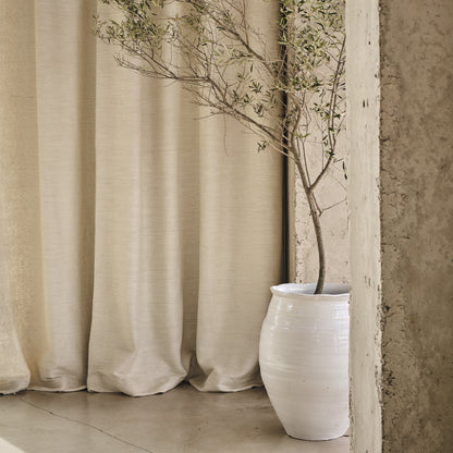 Zinc Textile Solitaire Silver Grey