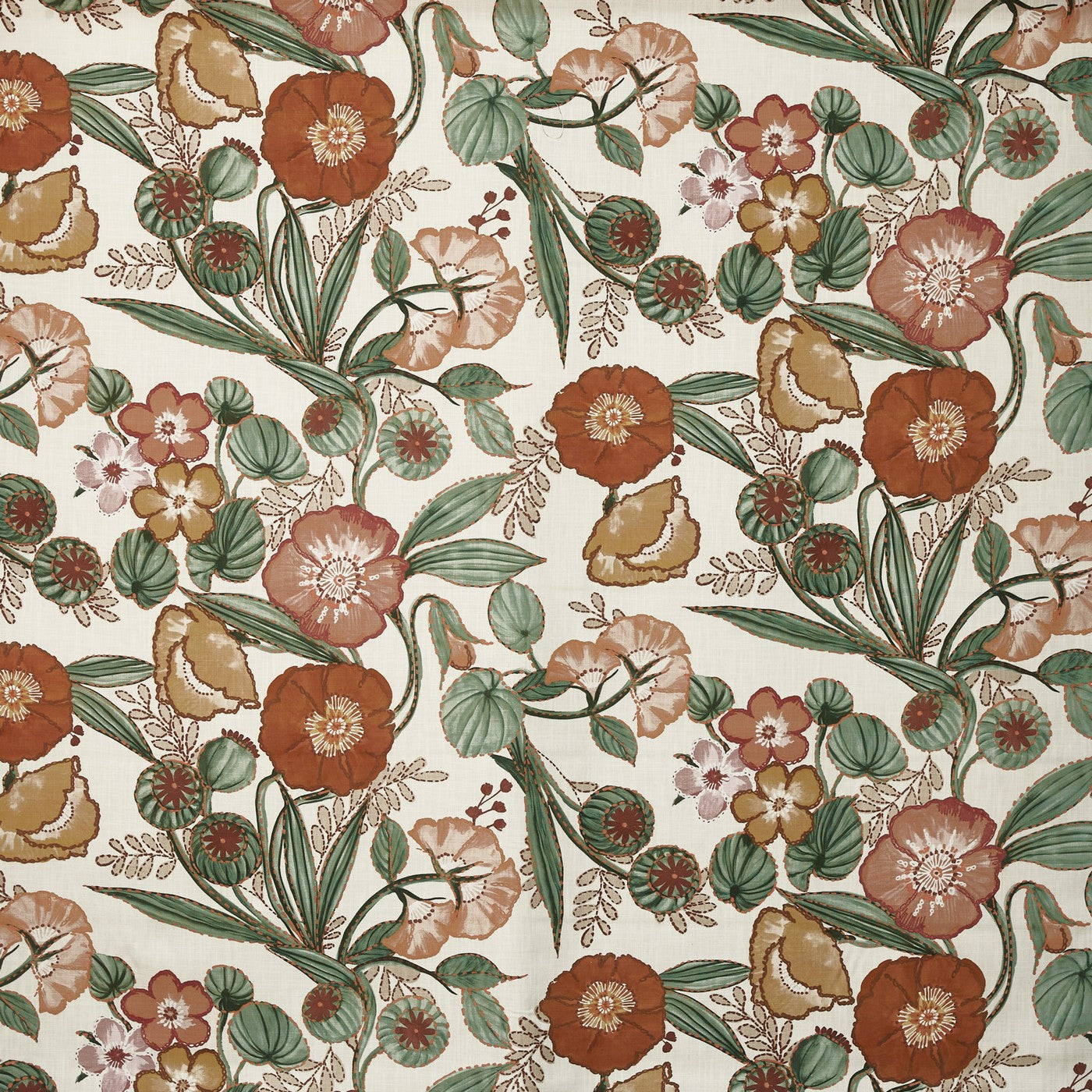 Prestigious Textiles Lucienne Papaya