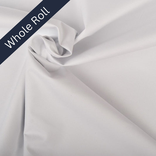 Curtain Lining Blackout White - Double Width 20m Roll