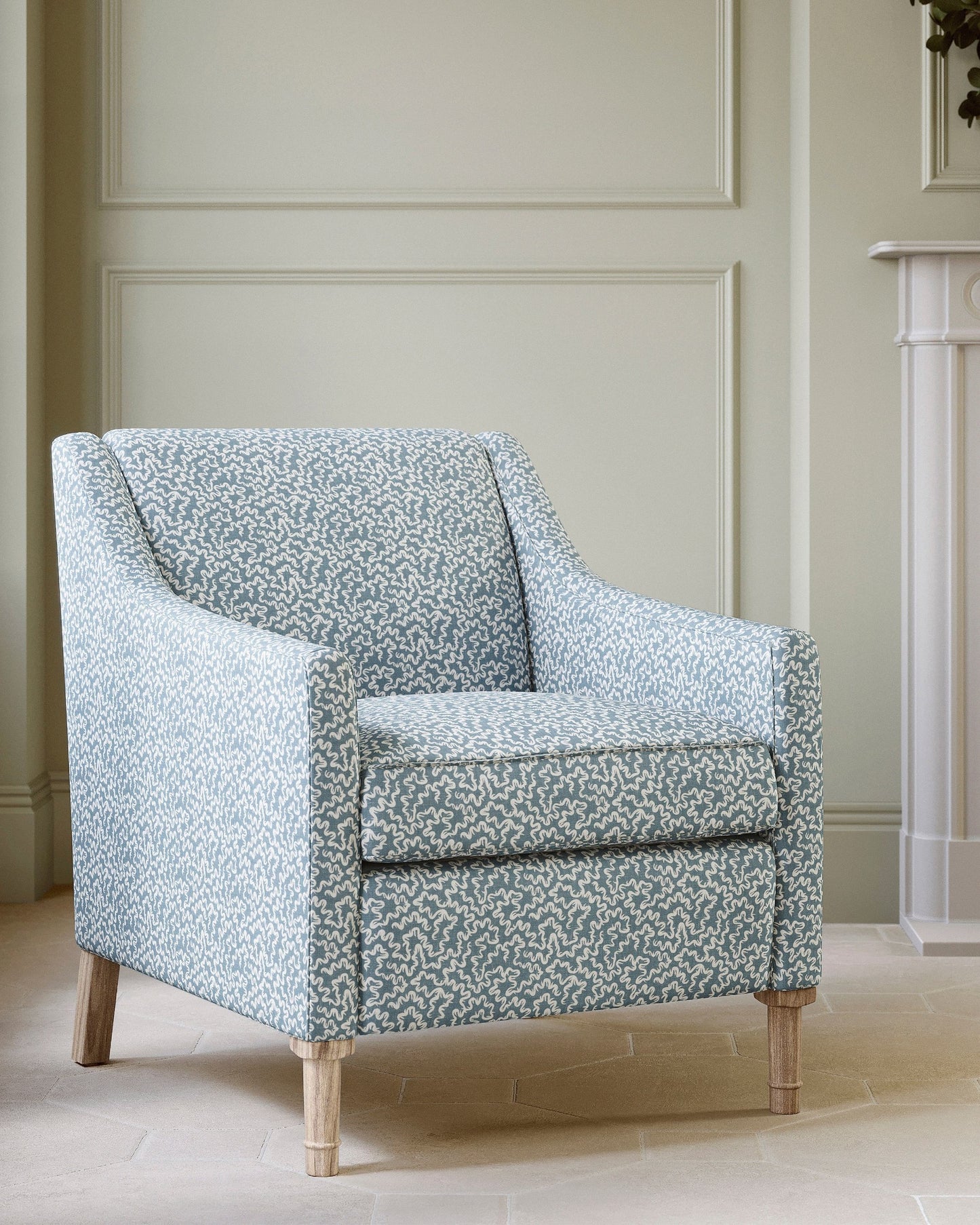 James Hare Lamerie Vermicelli Victoria Blue