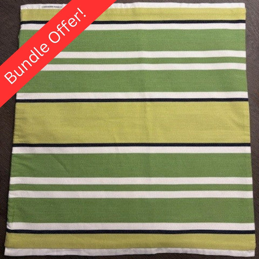 6x Designers Guild Brooksville Grass Cushion covers 50x50cm