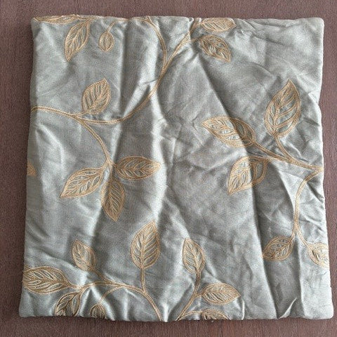 3x Mixture of Leaf design cushion covers 40cmx40cm