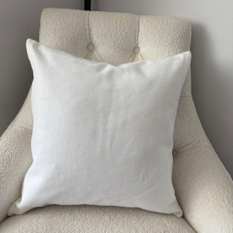 Clearance Misto Lino White Cushion 45x45cm