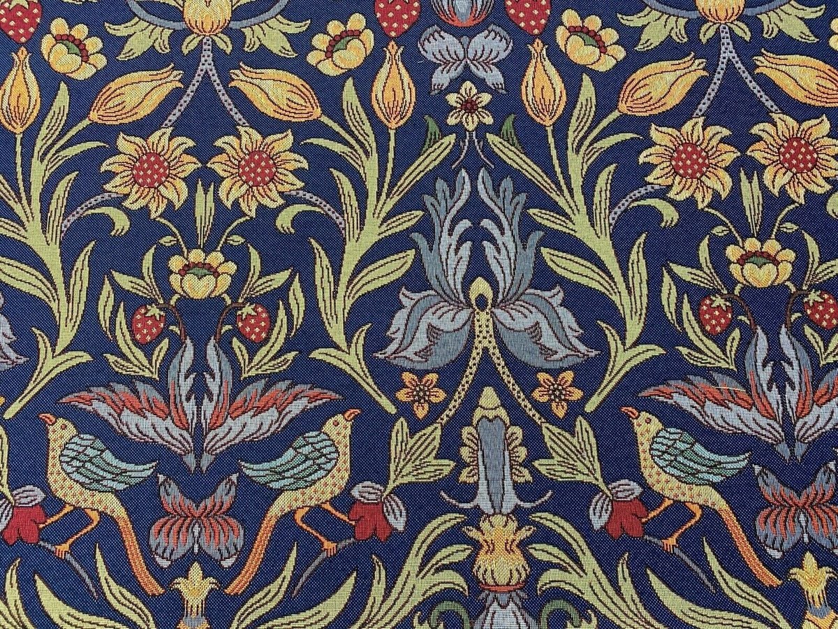 Daisy Morris Tapestry Blue 3.3 metre piece