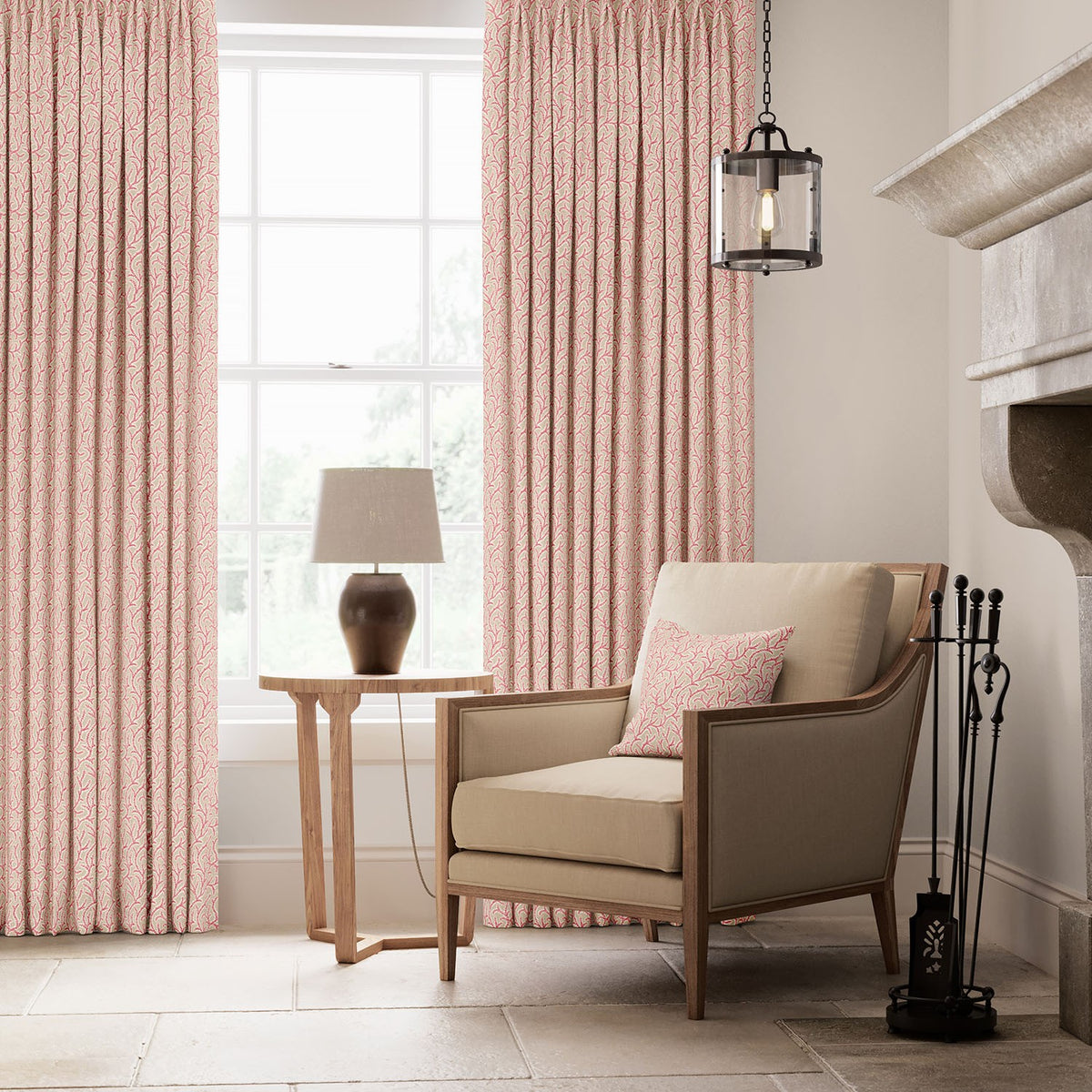 Warner House Emeline Raspberry