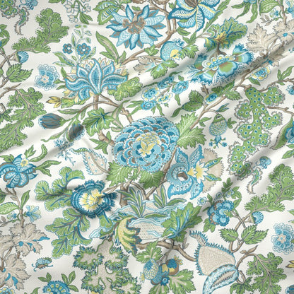 Warner House Fleurs Indienne Azure