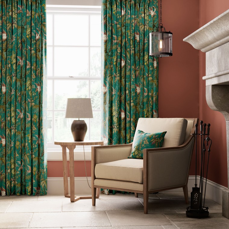 Warner House Herons Emerald