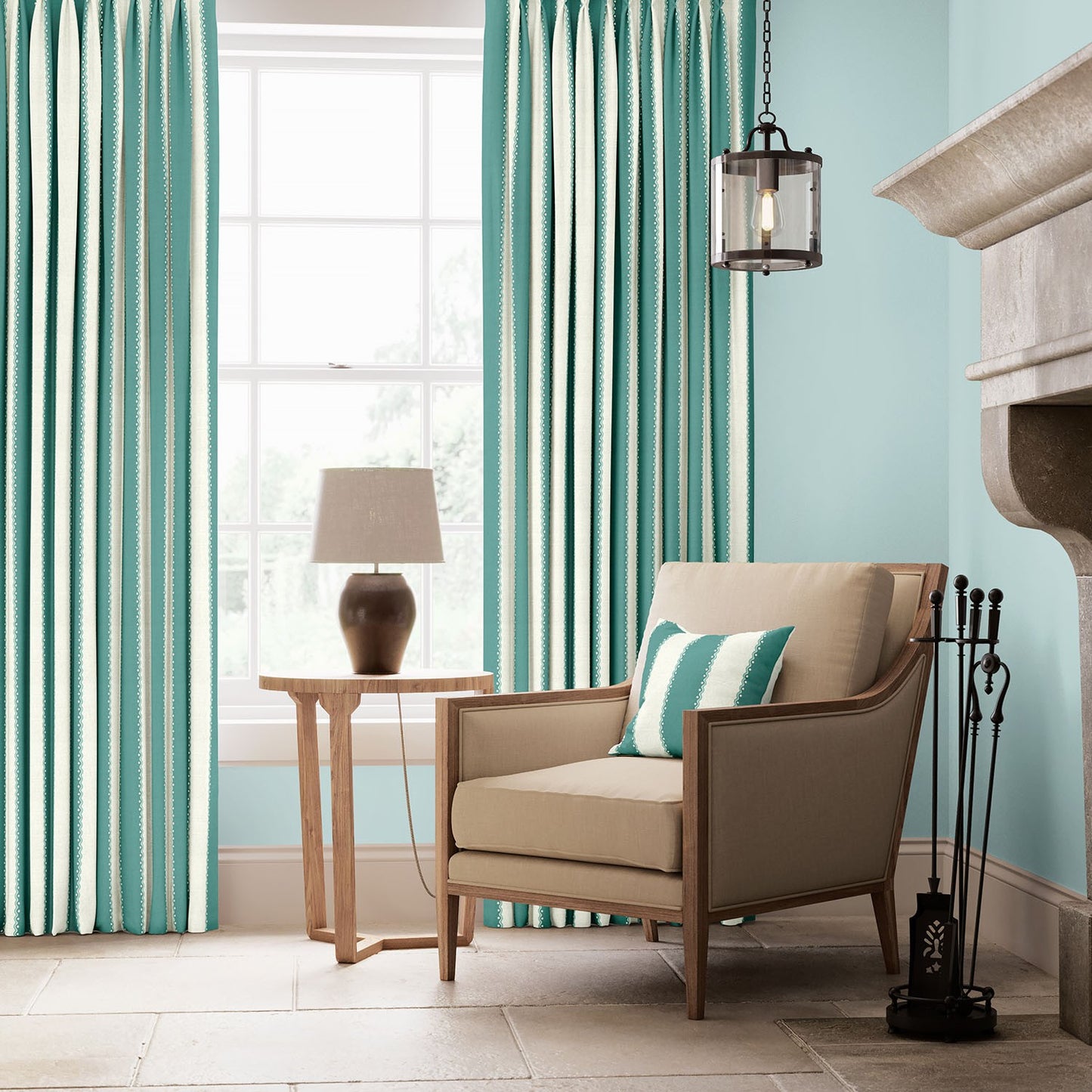 Warner House Ornella Teal