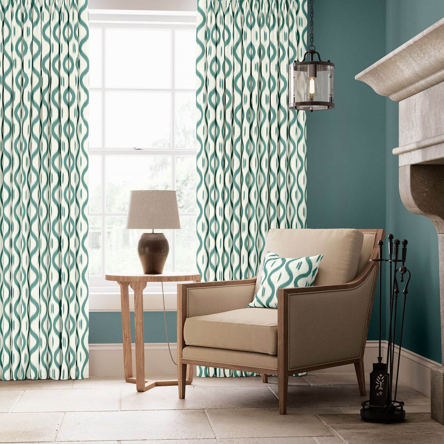 Warner House Shirvan Teal
