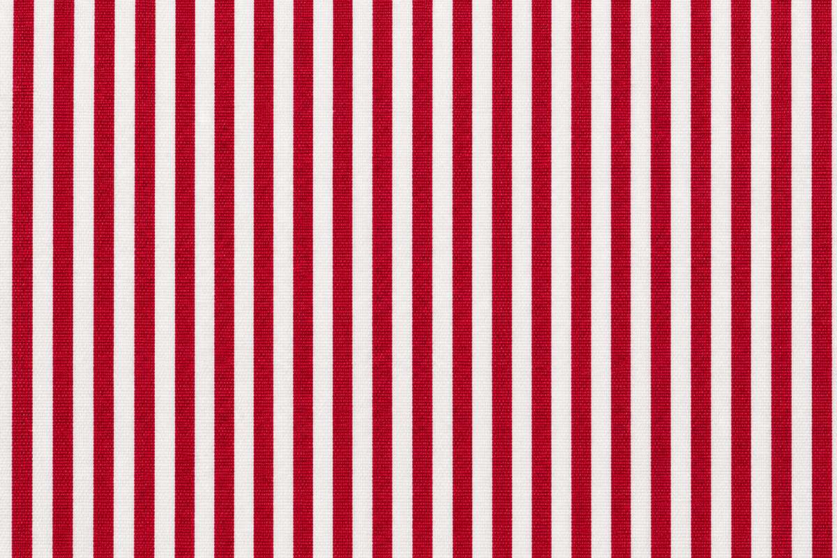Next Bold Chenille Stripe Red (Flame Proof)