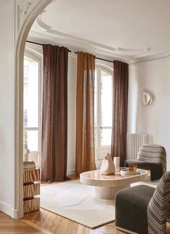 Casamance Favori Recycle Carbone