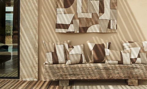 Zinc Textile Ludo Natural