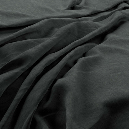 Warwick Laundered-Linen Charcoal Double Width