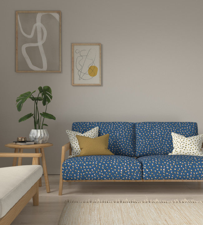 Scion Leopard Dots Denim / Milkshake