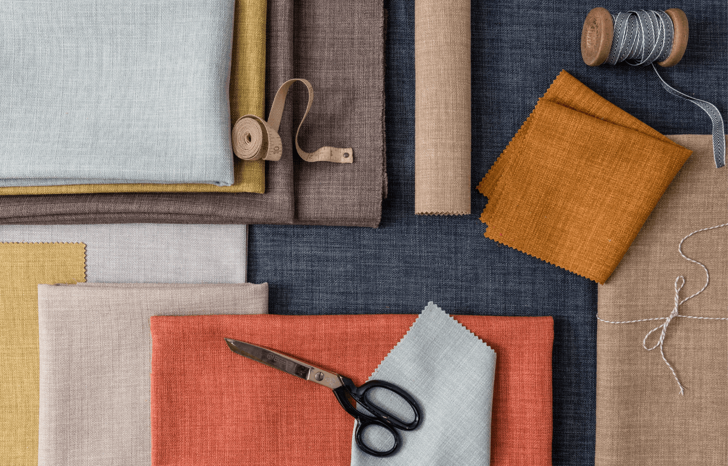 Clarke & Clarke Linoso wide width Graphite