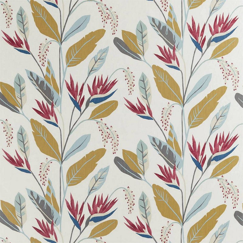 Harlequin Llenya Cerise/ Harbour/ Saffron 2 metre piece