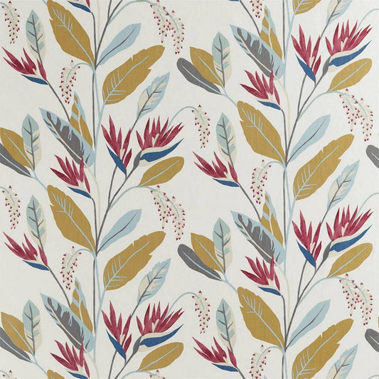 Harlequin Llenya Cerise/ Harbour/ Saffron 2 metre piece