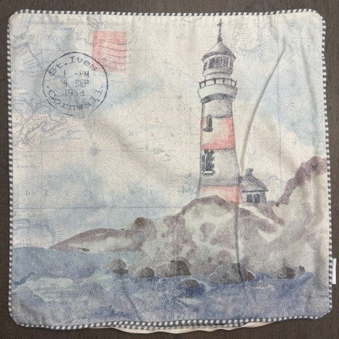 5x Mixture of Light Blue cushion covers 40cmx40cm