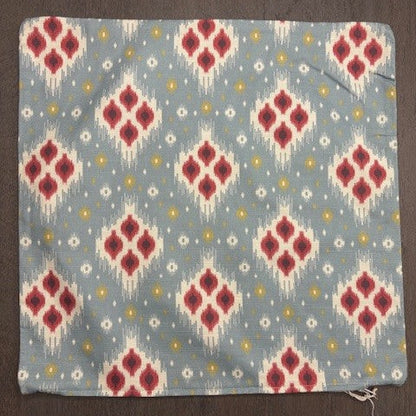 4x Mixture of Blue patterns cushion covers 40cmx40cm