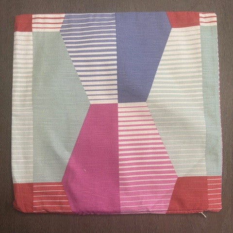 4x Mixture of colorful cushion covers 40cmx40cm