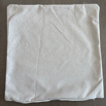 6x Mixture of Silver/Grey cushion covers 40x40cm