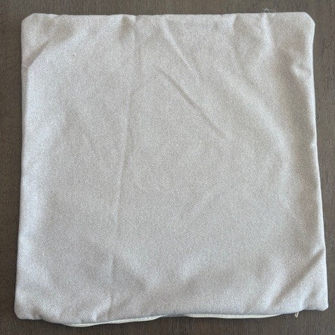 6x Mixture of Silver/Grey cushion covers 40x40cm