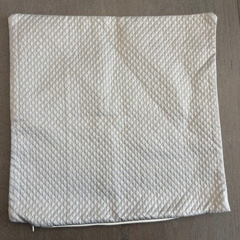 6x Mixture of Silver/Grey cushion covers 40x40cm