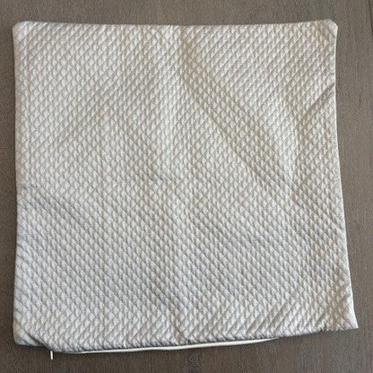 6x Mixture of Silver/Grey cushion covers 40x40cm