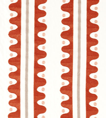 Scion Oakham Embroidery Tomato