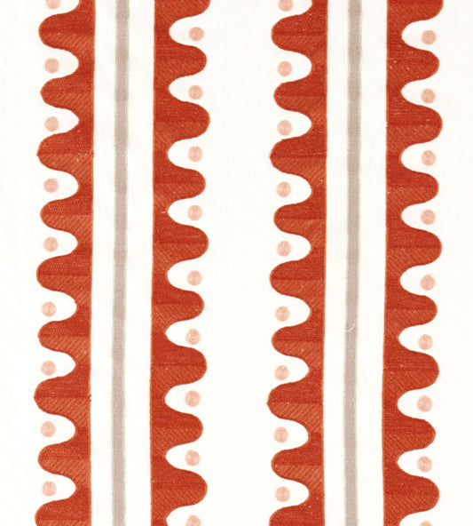 Scion Oakham Embroidery Tomato
