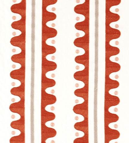 Scion Oakham Embroidery Tomato