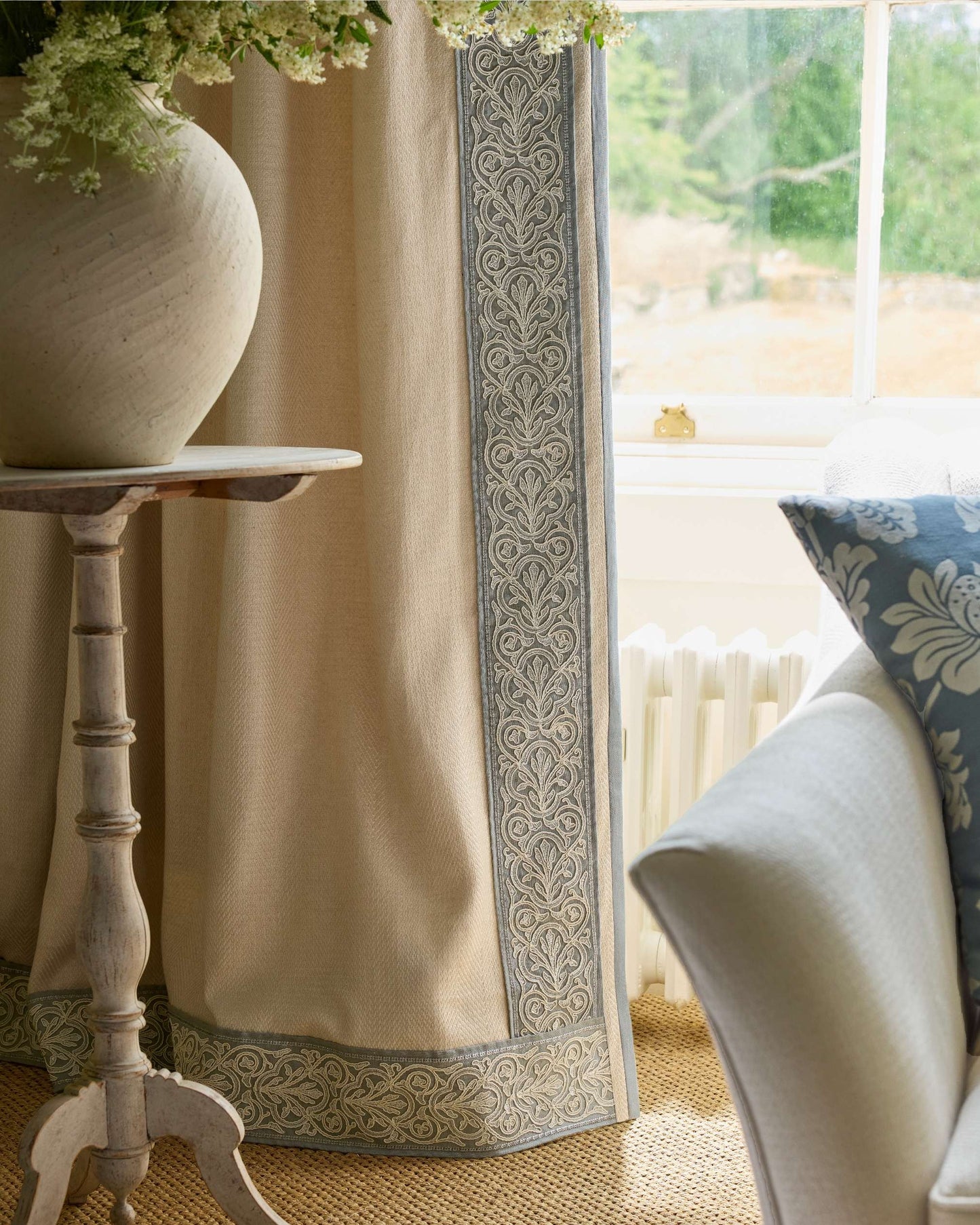 James Hare Scrollwork Braid French Grey