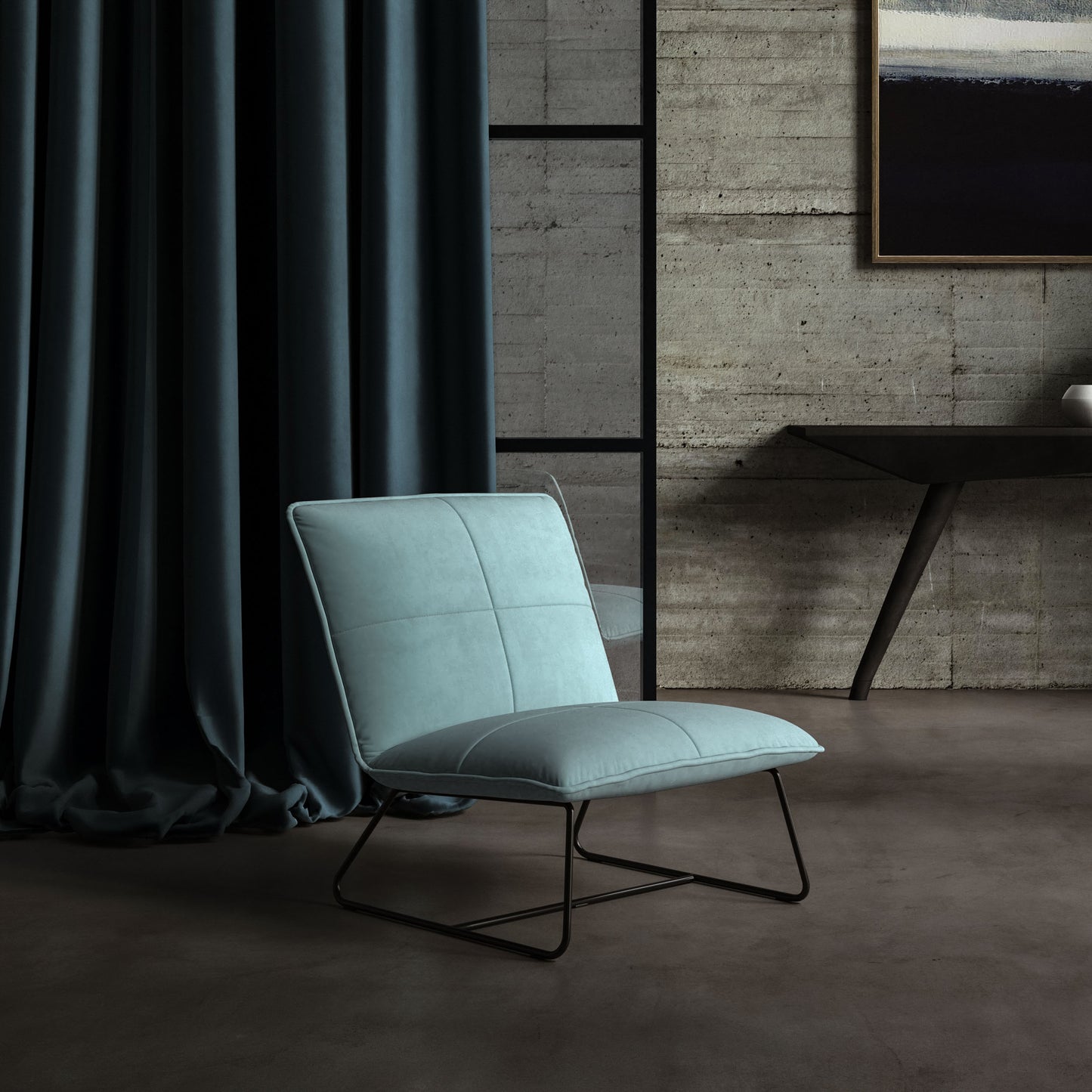 Warwick Plush Velvet IV Airforce